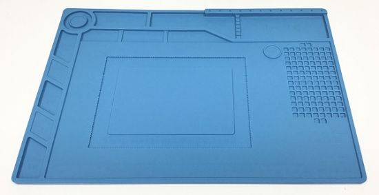 Arbeitmatte /Organizer aus Gummi, für Slotcars 39x27 cm